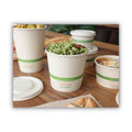 World Centric No Tree Paper Bowls, 24 oz, 4.4" Diameter x 4.5"h, Natural, Sugarcane, 500/Carton