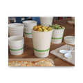 World Centric No Tree Paper Bowls, 32 oz, 4.4" Diameter x 5.8"h, Natural, Sugarcane, 500/Carton