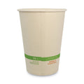 World Centric No Tree Paper Bowls, 32 oz, 4.4" Diameter x 5.8"h, Natural, Sugarcane, 500/Carton