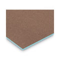 Universal Colored Perforated Ruled Writing Pads, Wide/Legal Rule, 50 Blue 8.5 x 11 Sheets, Dozen