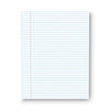 Universal Glue Top Pads, Narrow Rule, 50 White 8.5 x 11 Sheets, Dozen