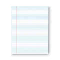 Universal Glue Top Pads, Narrow Rule, 50 White 8.5 x 11 Sheets, Dozen