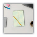 Universal Steno Pads, Pitman Rule, Red Cover, 60 Green-Tint 6 x 9 Sheets