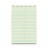 Universal Steno Pads, Gregg Rule, Red Cover, 80 Green-Tint 6 x 9 Sheets