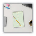 Universal Steno Pads, Gregg Rule, Red Cover, 80 Green-Tint 6 x 9 Sheets