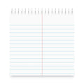 Universal Steno Pads, Gregg Rule, Red Cover, 80 White 6 x 9 Sheets