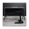 Alera AdaptivErgo Sit to Stand Perch Stool, Supports Up to 250 lb, Black