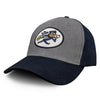 USPS Mr Zip Mesh Back Hat - Gray and Navy Blue