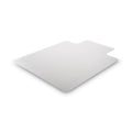 deflecto DuraMat Moderate Use Chair Mat, Low Pile Carpet, Roll, 36 x 48, Lipped, Clear