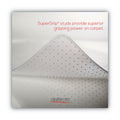 deflecto DuraMat Moderate Use Chair Mat, Low Pile Carpet, Roll, 46 x 60, Rectangle, Clear