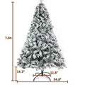 7.5 Ft. Hinged Artificial Fir Christmas Tree by DailySale