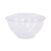 Eco-Products Renewable and Compostable Salad Bowls with Lids, 32 oz, Clear, Plastic, 50/Pack, 3 Packs/Carton