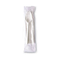 Boardwalk School Cutlery Kit, Napkin/Spork/Straw, White, 1000/Carton
