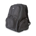 Kensington Contour Laptop Backpack, Fits Devices Up to 17", Ballistic Nylon, 15.75 x 9 x 19.5, Black
