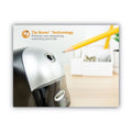 Bostitch QuietSharp Executive Electric Pencil Sharpener, AC-Powered, 4 x 7.5 x 5, Black/Graphite