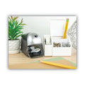 Bostitch QuietSharp Executive Electric Pencil Sharpener, AC-Powered, 4 x 7.5 x 5, Black/Graphite