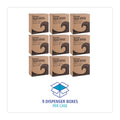Boardwalk DRC Wipers, 9.33 x 16.5, White, 100 Dispenser Packs, 9 Dispenser Packs/Carton