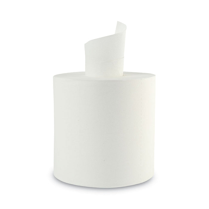 Boardwalk Center-Pull Roll Towels, 2-Ply, 10"w, White, 600/Roll, 6/Carton