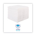Boardwalk DRC Wipers, 12 x 13, White, 56 Bag, 18 Bags/Carton