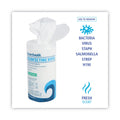 Boardwalk Disinfecting Wipes, 7 x 8, Fresh Scent, 75/Canister, 3 Canisters/Pack