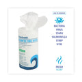 Boardwalk Disinfecting Wipes, 7 x 8, Fresh Scent, 75/Canister, 12 Canisters/Carton