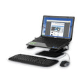 Kensington Adjustable Laptop Stand, 10" x 12.5" x 3" to 7", Black, Supports 7 lbs