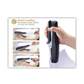 Bostitch B8 Xtreme Duty Plier Stapler, 45-Sheet Capacity, 0.25" to 0.38" Staples, 2.5" Throat, Black/Charcoal Gray