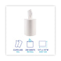 Boardwalk DRC Wipers, Centerpull, 10 x 12, White, 200/Carton