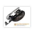 Bostitch 20-Sheet EZ Squeeze Two-Hole Punch, 9/32" Holes, Black/Silver