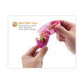 Bostitch Twist-n-Sharp Pencil Sharpener, Two-Hole, 3.91 x 1.5 x 5.88, Randomly Assorted Colors, 6/Pack