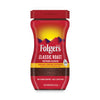 Folgers Instant Coffee Crystals, Classic Roast, 16oz Jar