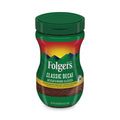 Folgers Instant Coffee Crystals, Classic Decaf, 8 oz