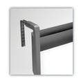 Quartet Hanging File Pocket with Dry Erase Board, 3 Sections, Letter Size, 15" x 4", x 20", Black