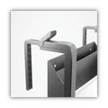Quartet Hanging File Pocket with Dry Erase Board, 3 Sections, Letter Size, 15" x 4", x 20", Black