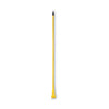 Boardwalk Plastic Jaws Mop Handle for 5 Wide Mop Heads, Aluminum, 1" dia x 60", Yellow