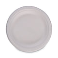 Boardwalk Bagasse Dinnerware, Plate, 6" dia, White, 1,000/Carton