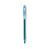 Pilot Neo-Gel Gel Pen, Stick, Fine 0.7 mm, Blue Ink, Blue Barrel, Dozen