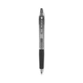 Pilot Precise Gel BeGreen Gel Pen, Retractable, Fine 0.7 mm, Black Ink, Black Barrel, Dozen