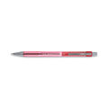 Pilot Better Ballpoint Pen, Retractable, Fine 0.7 mm, Red Ink, Translucent Red Barrel, Dozen