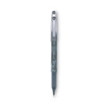 Pilot Precise P-500 Gel Pen, Stick, Extra-Fine 0.5 mm, Black Ink, Black Barrel, Dozen
