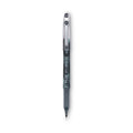 Pilot Precise P-700 Gel Pen, Stick, Fine 0.7 mm, Black Ink, Black Barrel, Dozen
