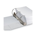 Samsill Nonstick D-Ring View Binder, 3 Rings, 6" Capacity, 11 x 8.5, White