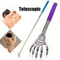 Retractable Back Itching Device – Stainless Steel Claw Massager for Relaxing the Back by DailySale