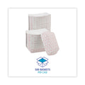 Boardwalk Paper Food Baskets, 2.5 lb Capacity, Red/White, 500/Carton