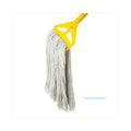 Boardwalk Cut-End Wet Mop Head, Cotton, No. 24, White 12/Carton