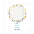 Boardwalk Deerfield Printed Paper Plates, 9" dia, Coated/Soak Proof, Multicolor, 125/Pack, 8 Packs/Carton