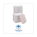 Boardwalk Paper Food Baskets, 2 lb Capacity, Red/White, 1,000/Carton