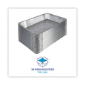 Boardwalk Aluminum Steam Table Pans, Full-Size Deep, 3.19" Deep, 12.81 x 20.75, 50/Carton