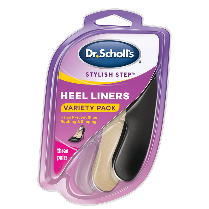 Dr. Scholl's 3 Foam Heel Liners Helps Prevent Uncomfortable Shoe Rubbing Fast by Pasteur Pharmacy