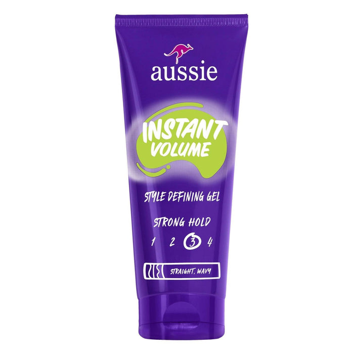 Aussie Instant Volume Style Defining Hair Gel, Styling For Straight And Wavy - 7 Ounce by Pasteur Pharmacy